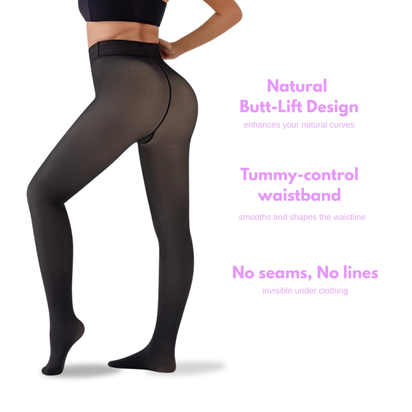 Snuggsy™ Original Black Thermal Tights
