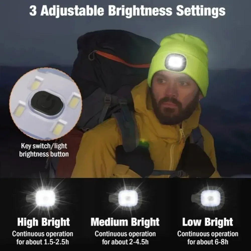 IllumiKnit™ Outdoor LED Comfort Hat™